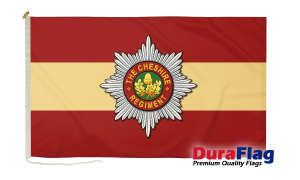 DuraFlag® Cheshire Regiment Premium Quality Flag